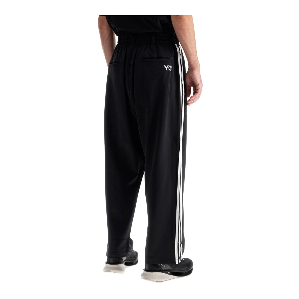 Y-3 Oversized Jersey Gebreide Sweatpants Black Heren