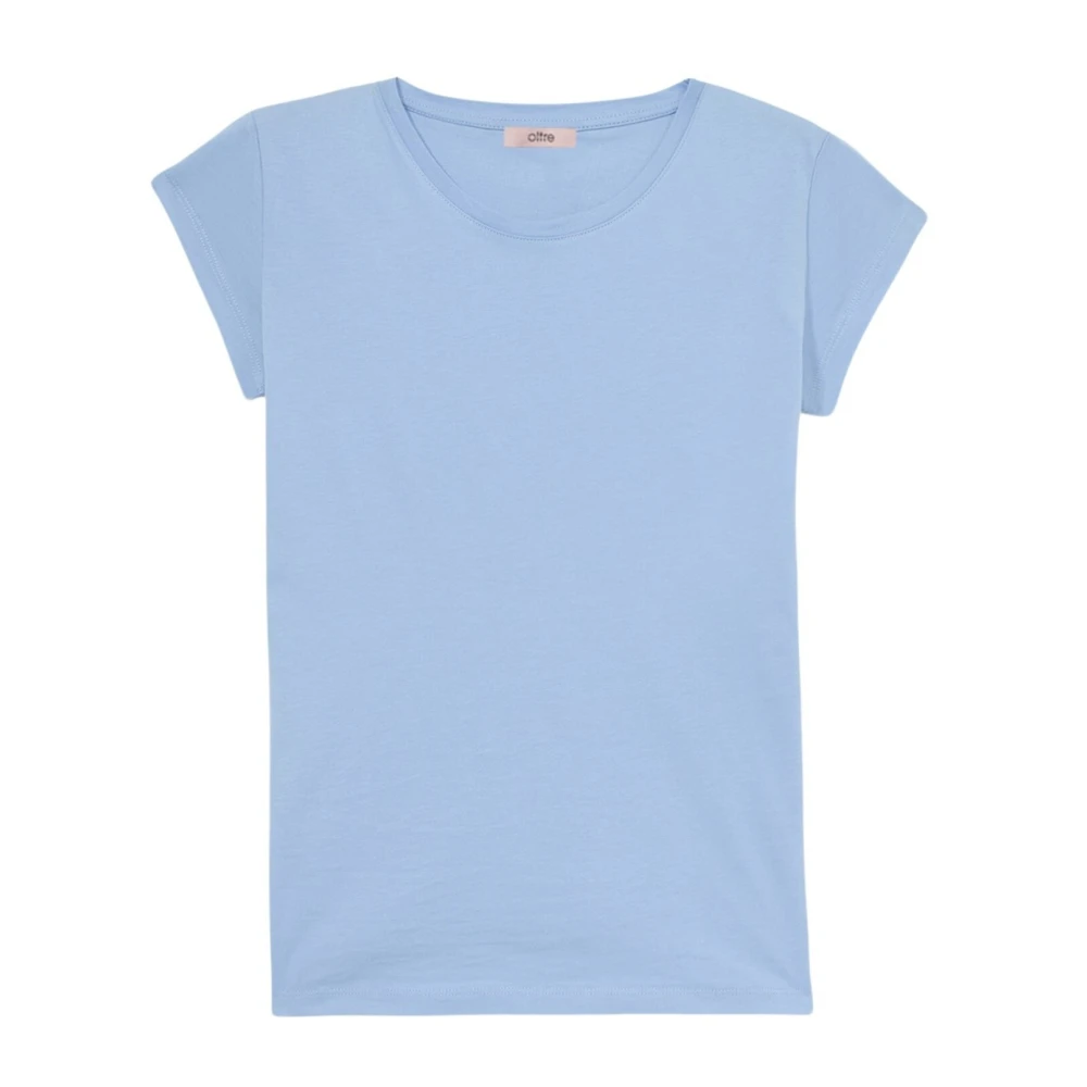 Oltre - Tops > T-Shirts - Blue - Oltre - Modalova