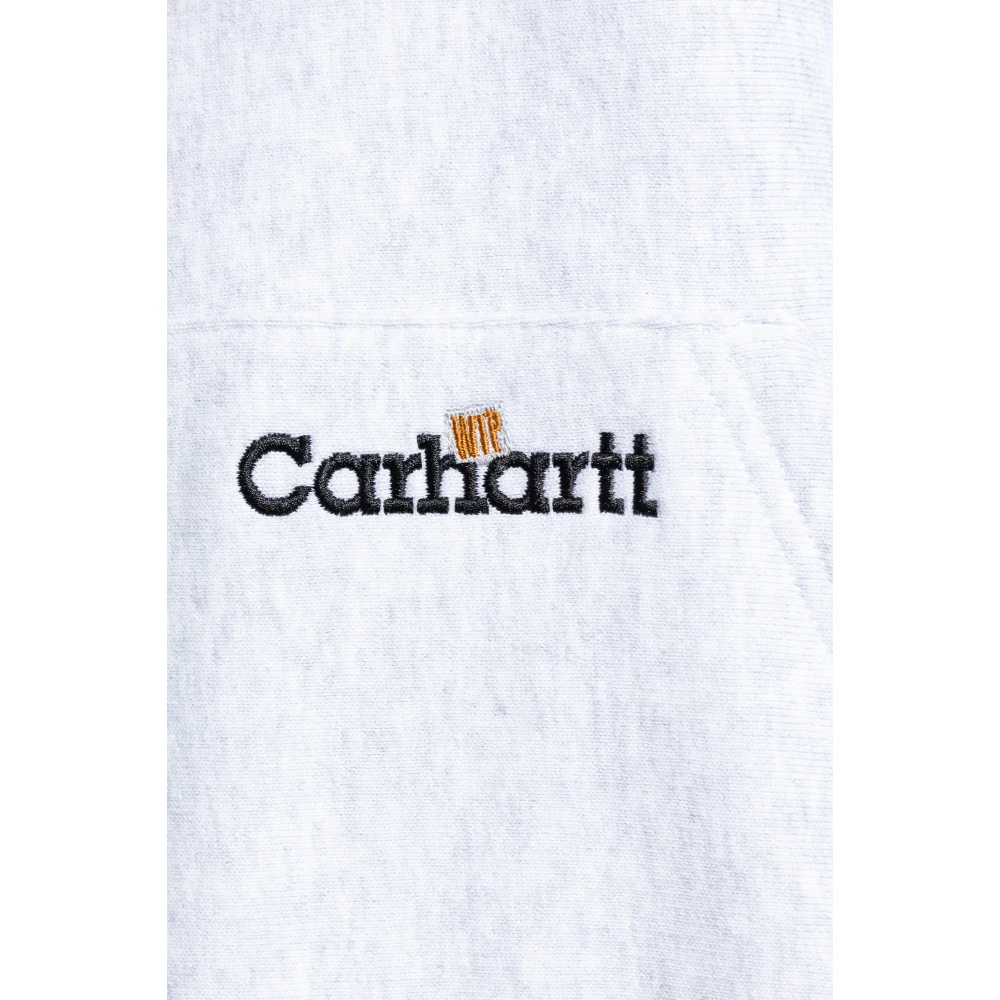 Carhartt WIP Capuchontrui Gray Heren