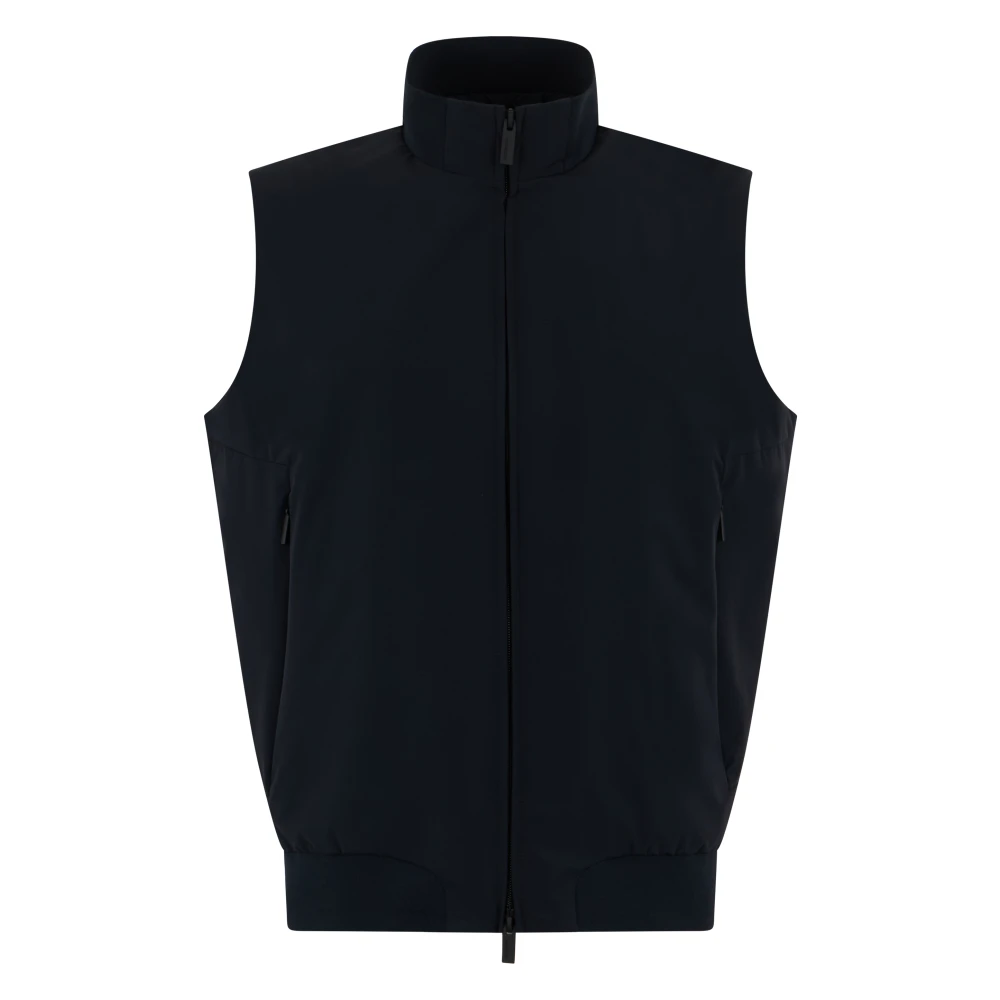 Rrd Hombre Negro - Chaleco Sin Mangas Con Cremallera- Jackets - L- Chaleco Sin Mangas Con Cremallera