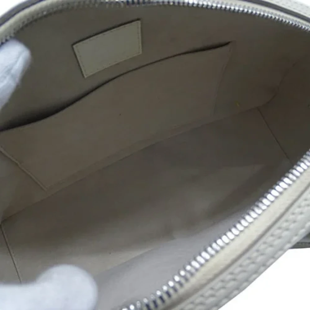 Louis Vuitton Vintage Pre-owned Fabric louis-vuitton-bags White Dames