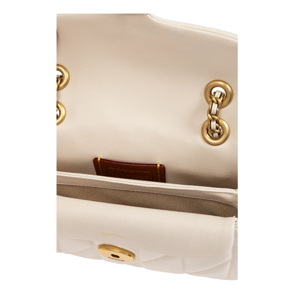 Coach Schoudertas Beige Dames