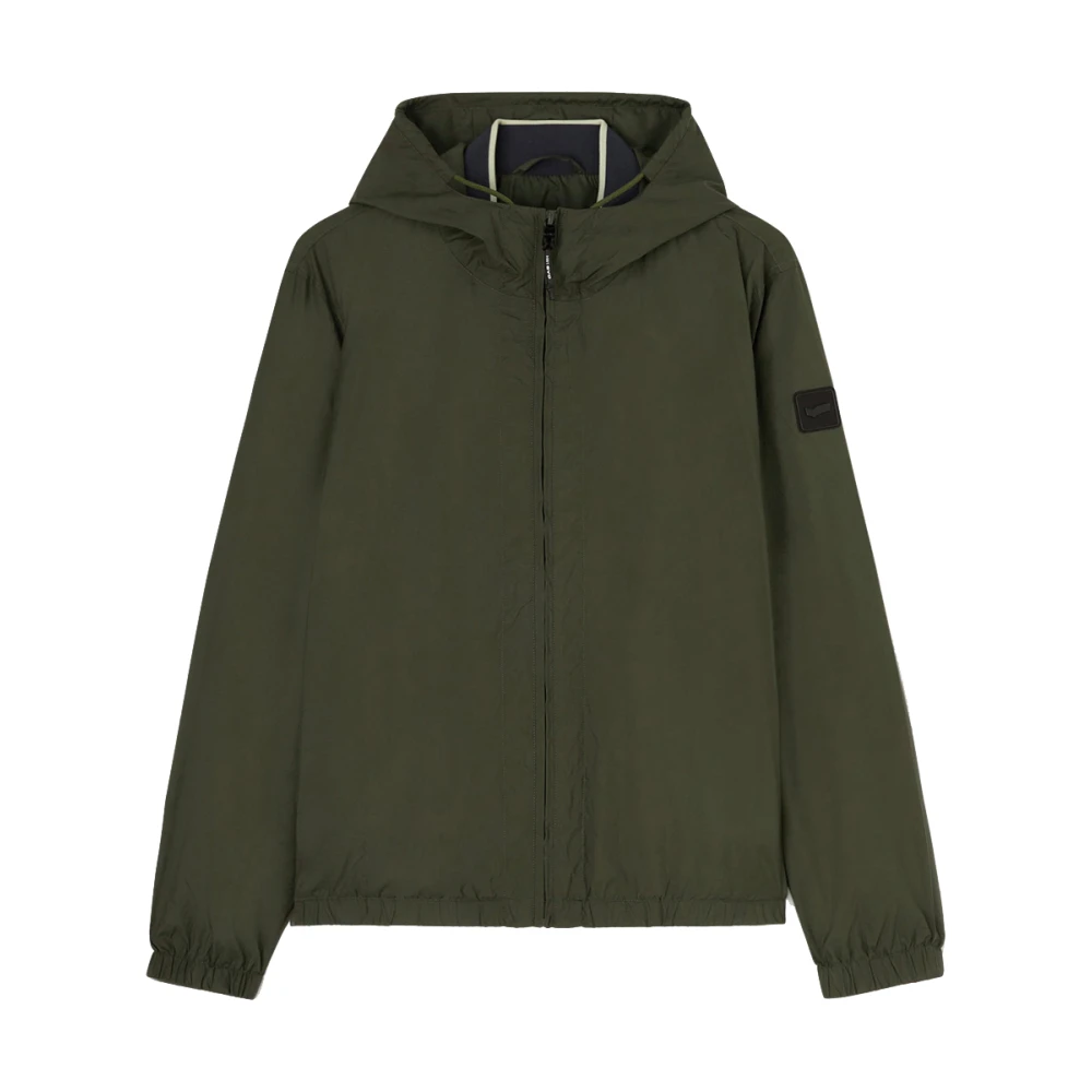 GAS Urban Nylon Jas Four Leafclover Green Heren