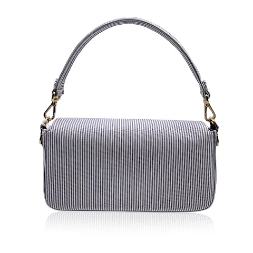 Fendi Vintage Pre-owned Cotton fendi-bags Gray Dames