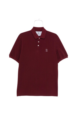 pull-bordeaux-en-coton-a-manches-courtes
