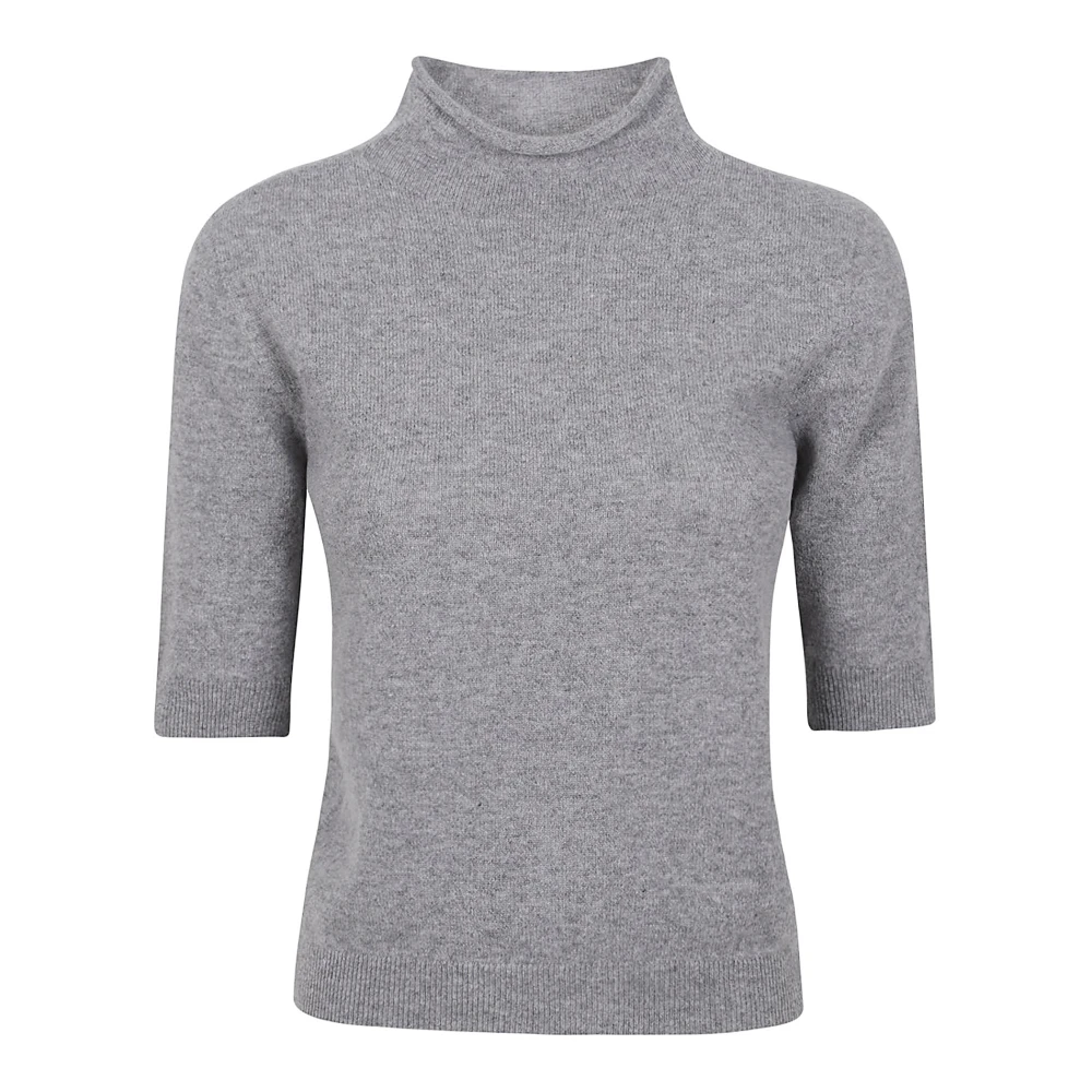 Kangra Kasjmier Grijze Trui Made in Italy Gray Dames