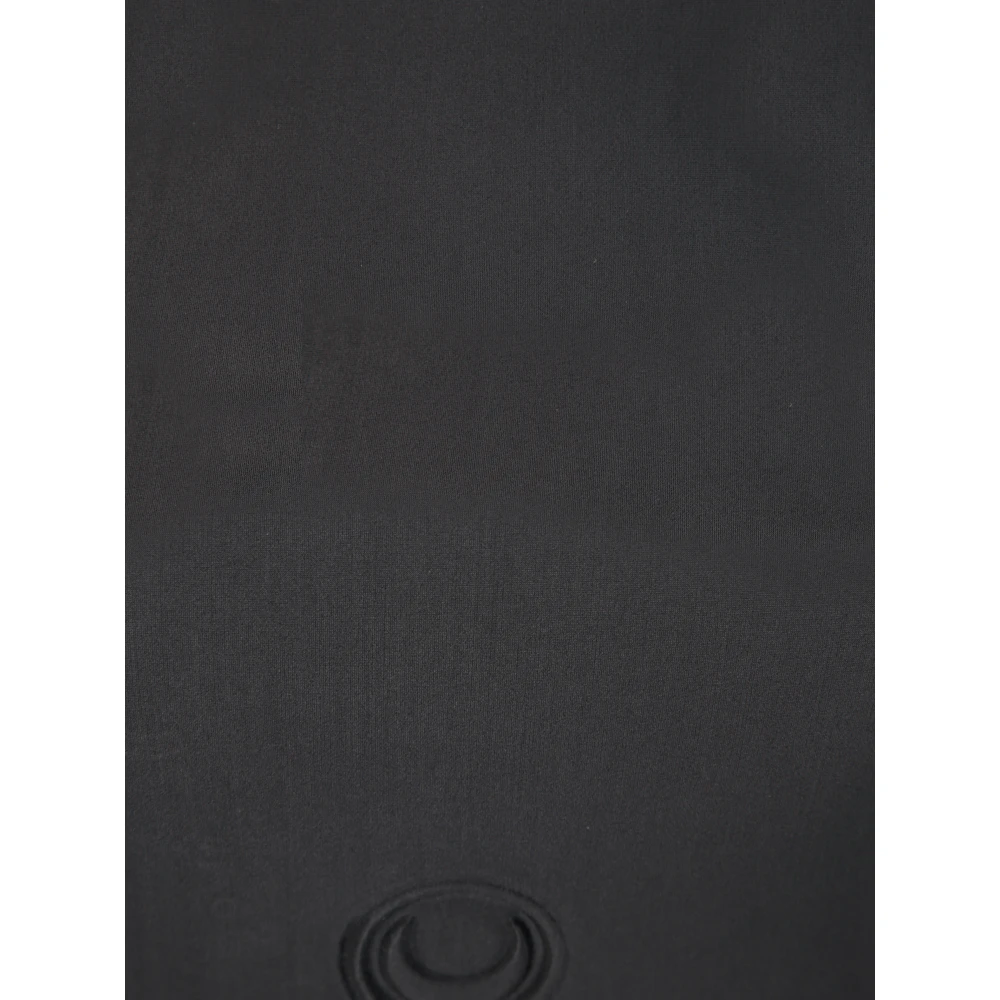 Marine Serre Elegante Zwarte Jurk met Unieke Print Black Dames