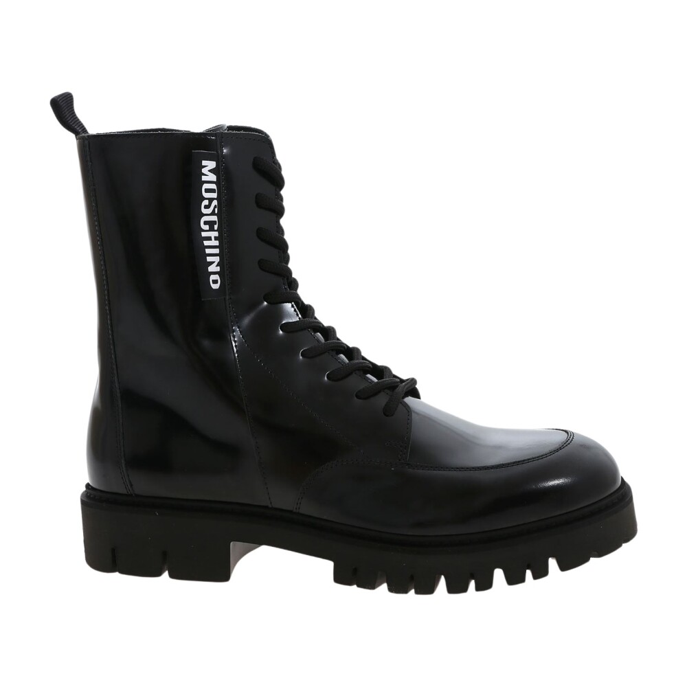 Lace up Boots Moschino Uomo Miinto