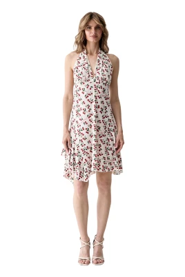 Eco Marilyn Halter Neck Mini Klänning