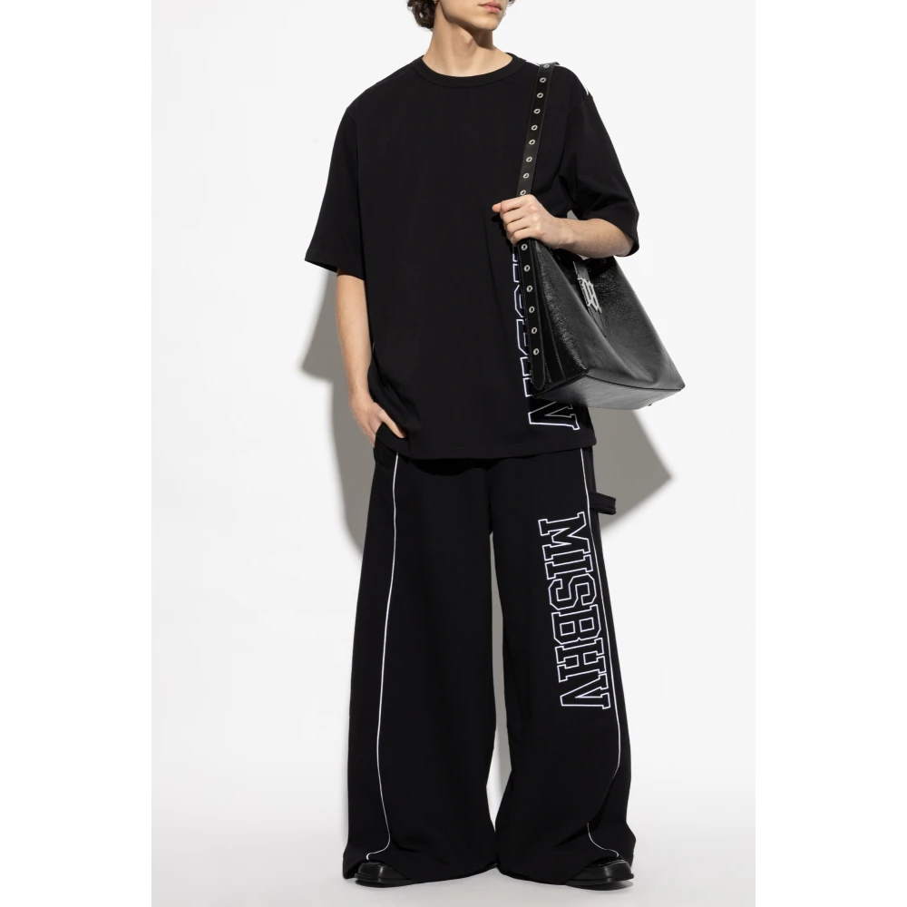 Misbhv Sweatpants met logo Black Heren