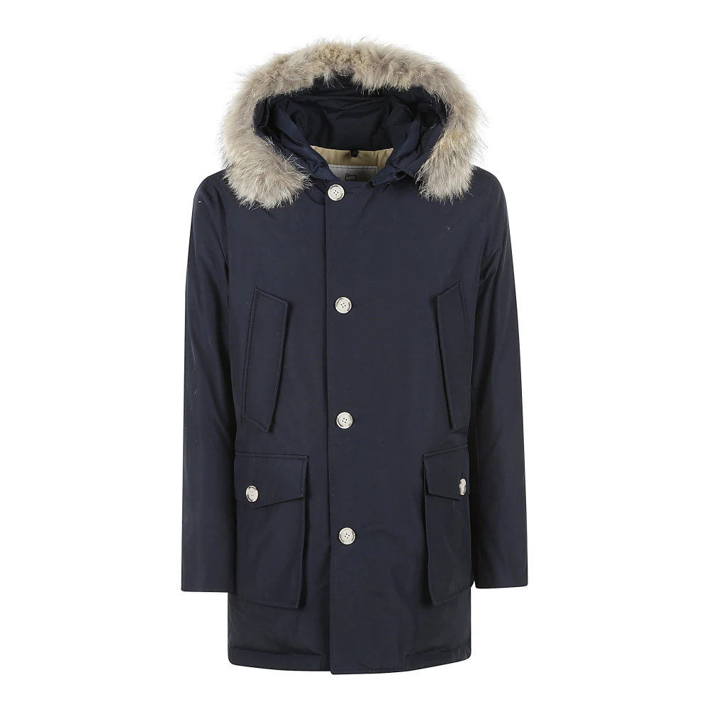 Woolrich Blauwe Arctic Parka Klassieke Jas Blue Heren