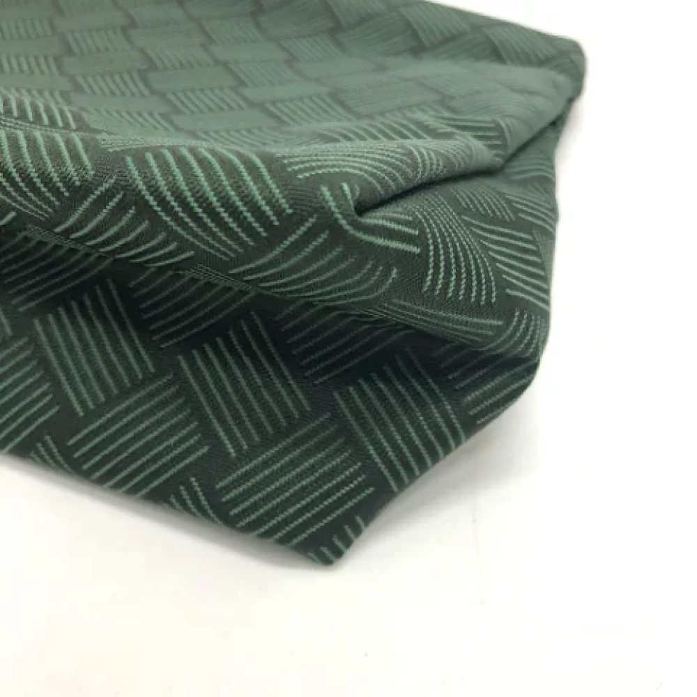 Bottega Veneta Vintage Pre-owned Fabric clutches Green Dames