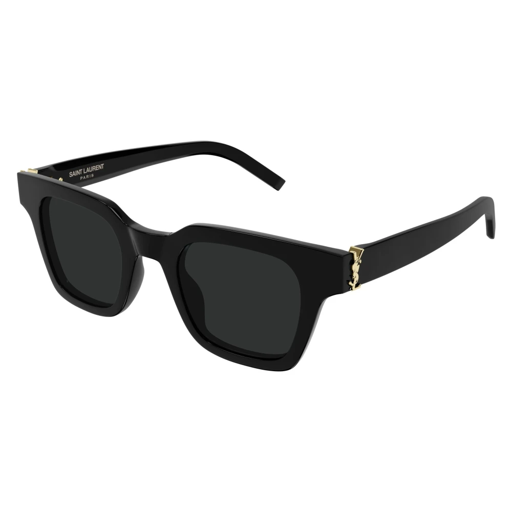 Saint Laurent Unisex Black Sunglasses, 47 Mm, Square Sunglasses