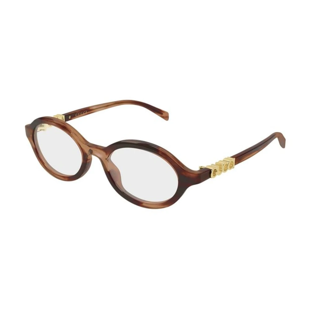 Gucci Women's Brown Glasses, 51 Mm, Optical Frame