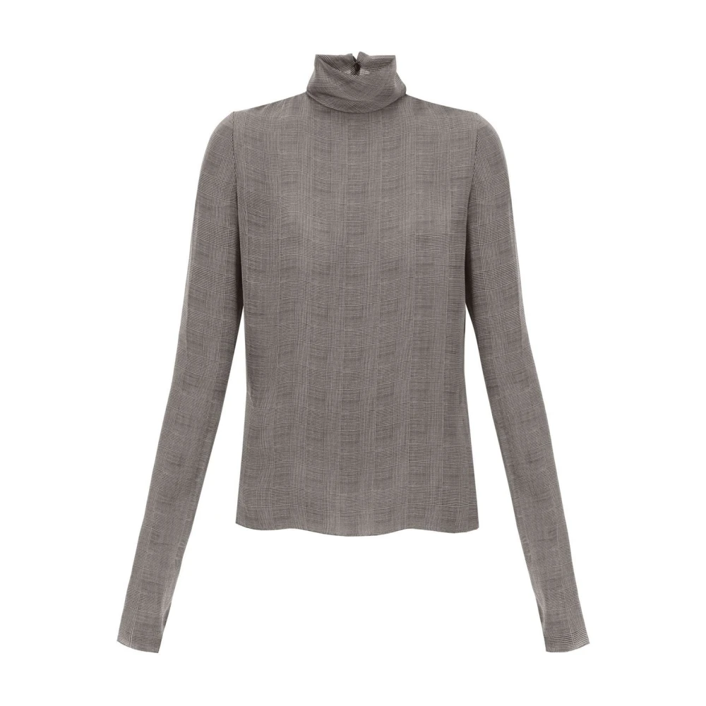 Saint Laurent Casual Sweatshirt voor Mannen en Vrouwen Gray Dames