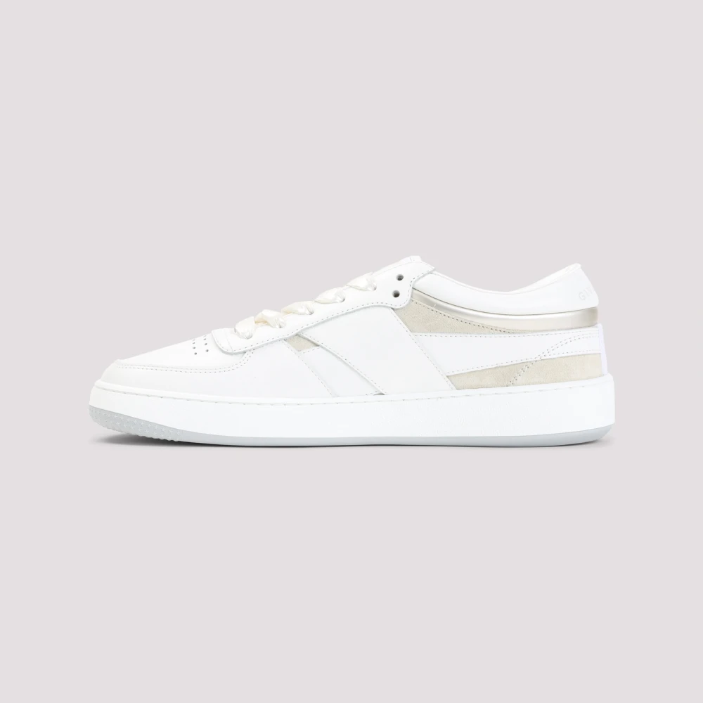 Givenchy Witte Leren Sneakers voor Vrouwen White Dames