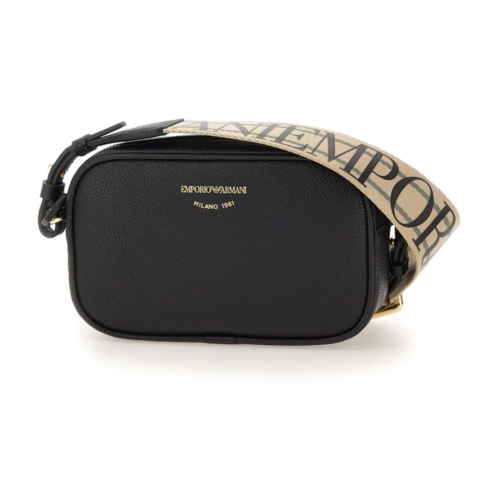 Emporio Armani Zwarte Stijlvolle Horloge Black Dames
