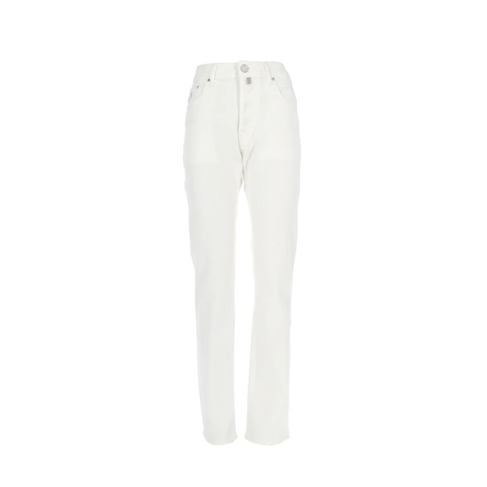 Jacob Cohën Slim Fit Denim Jeans White Heren