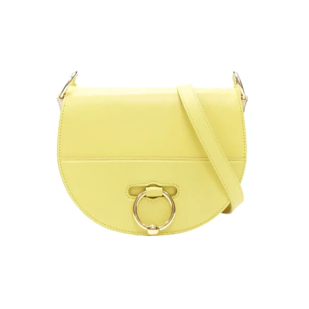 JW Anderson Leather shoulder-bags Yellow Dames