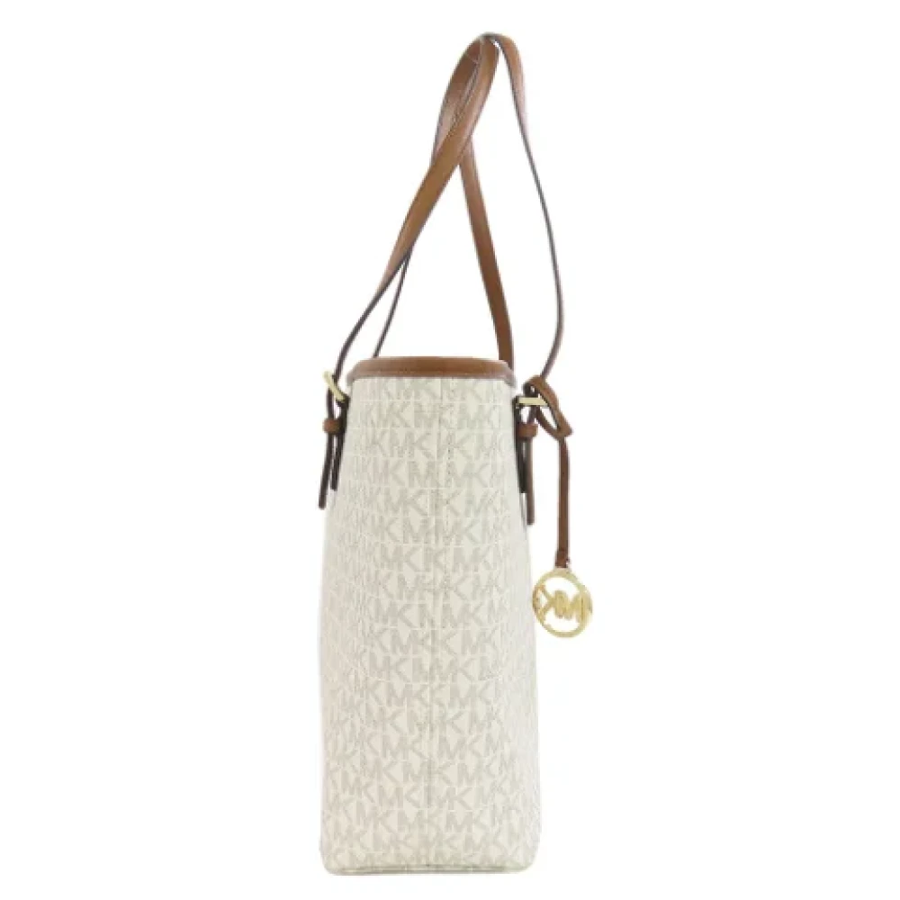Michael Kors Pre-owned Plastic shoulder-bags White Dames