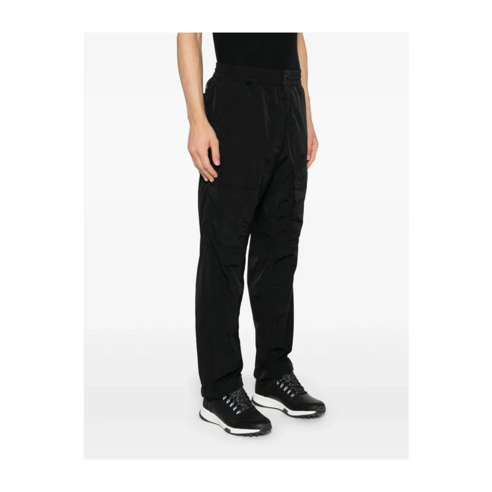 C.P. Company Zwarte Cargo Broek met Verstelbare Taille Black Heren