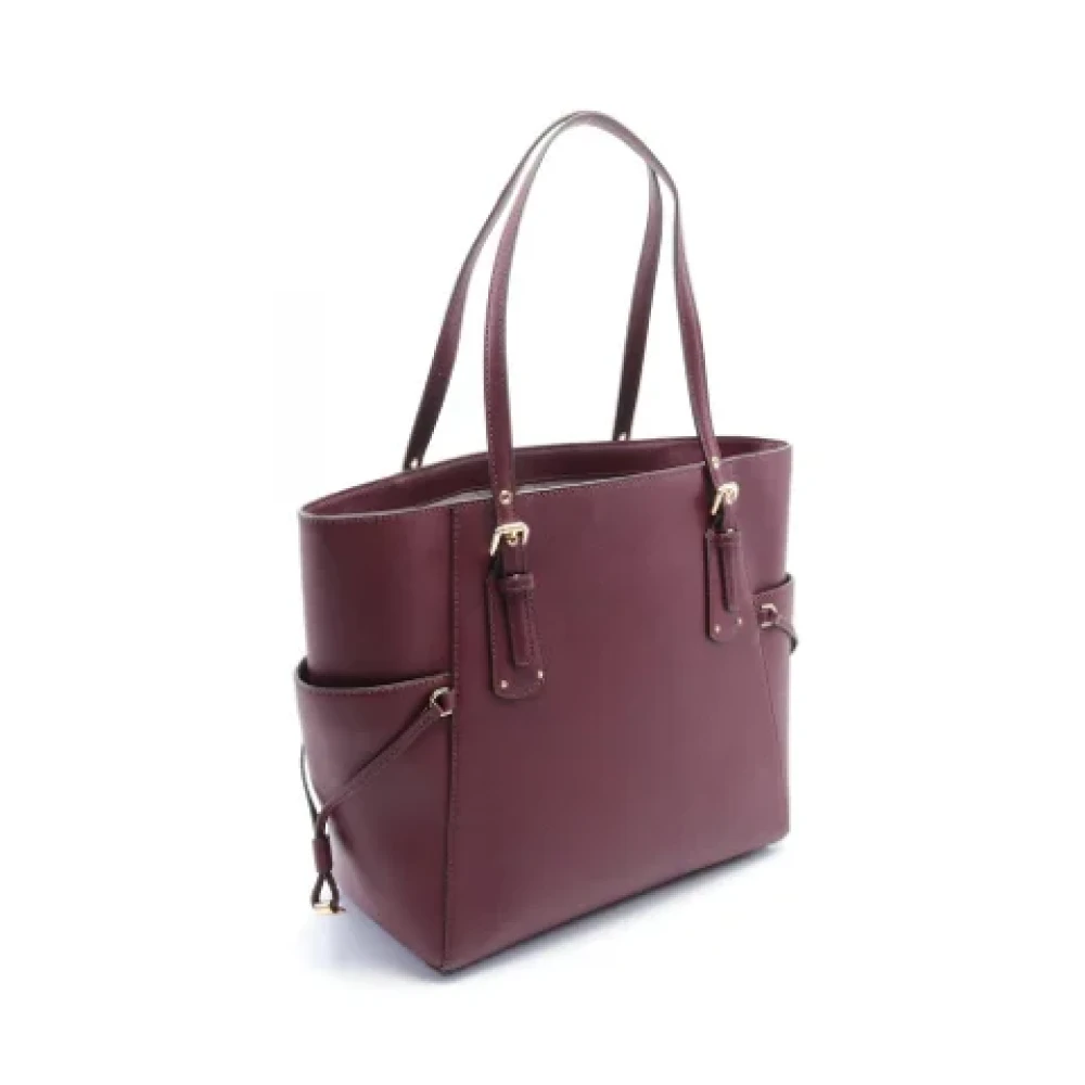 Michael Kors Pre-owned Leather shoulder-bags Red Dames