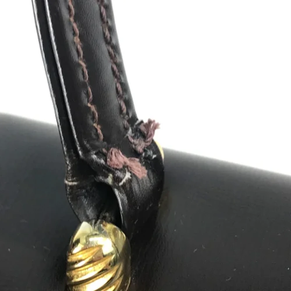 Gucci Vintage Pre-owned Leather gucci-bags Black Dames
