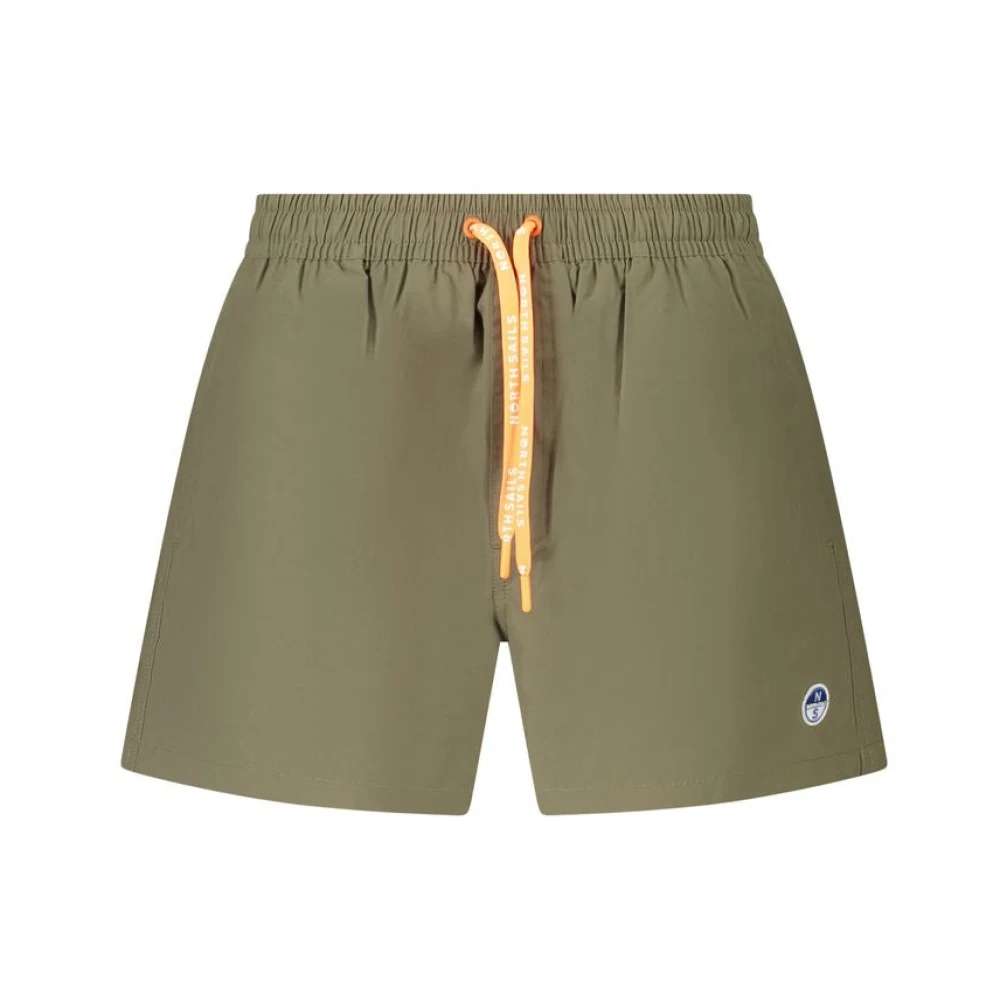 North Sails Men's Green Beachwear, M, 36Cm Swim Boxer