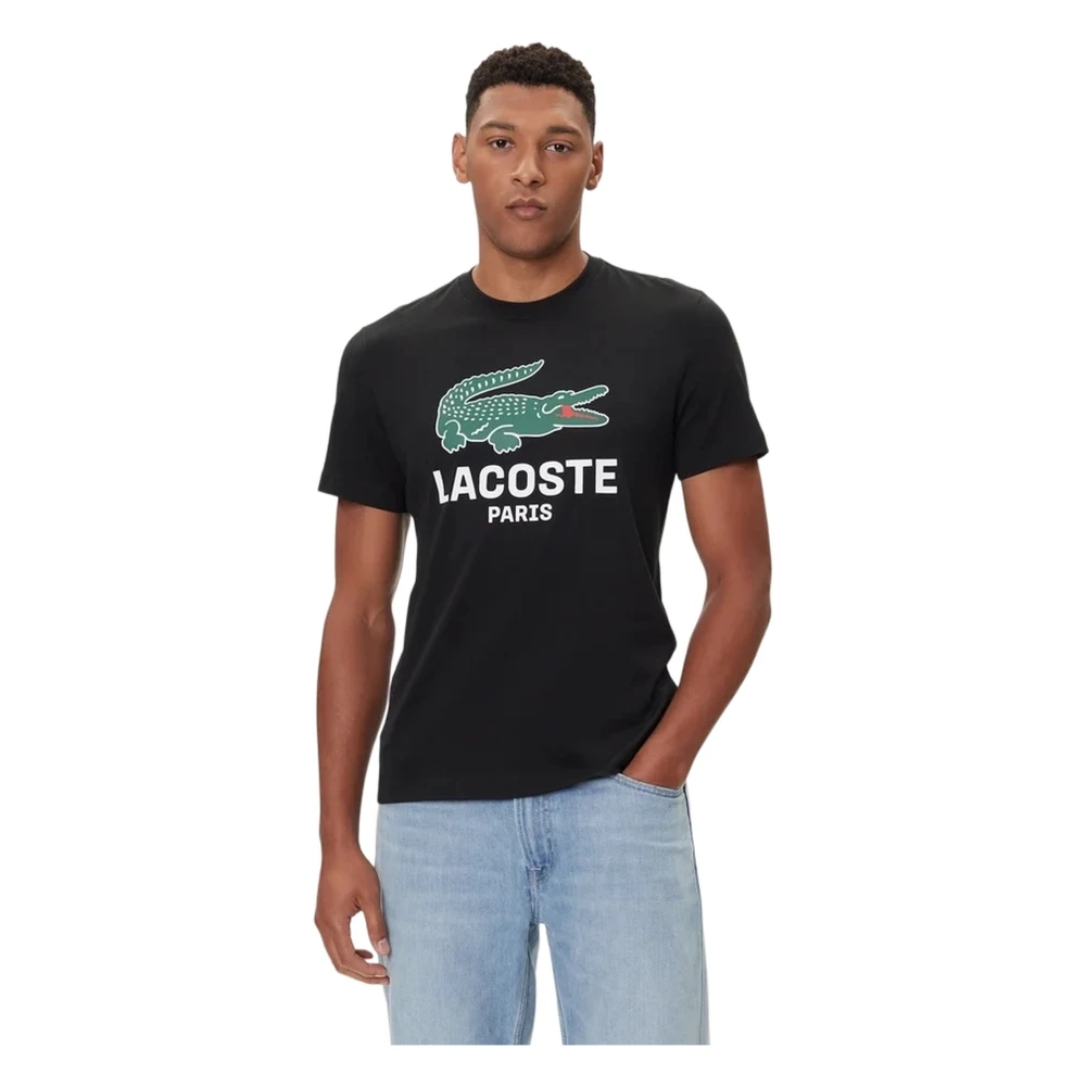 Lacoste Uomo Nero Top, S, New,