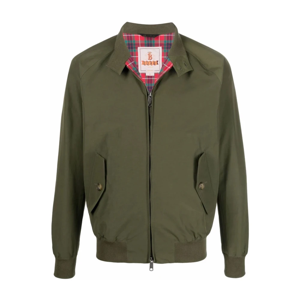 Baracuta Paraplu Motief Jas Green Heren