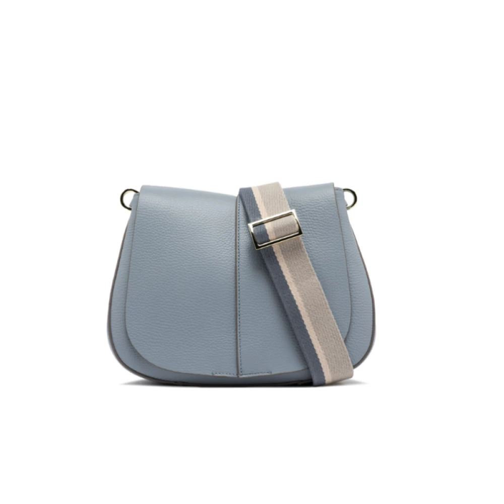 Gianni Chiarini Ronde Array Grote Handtas Blue Dames