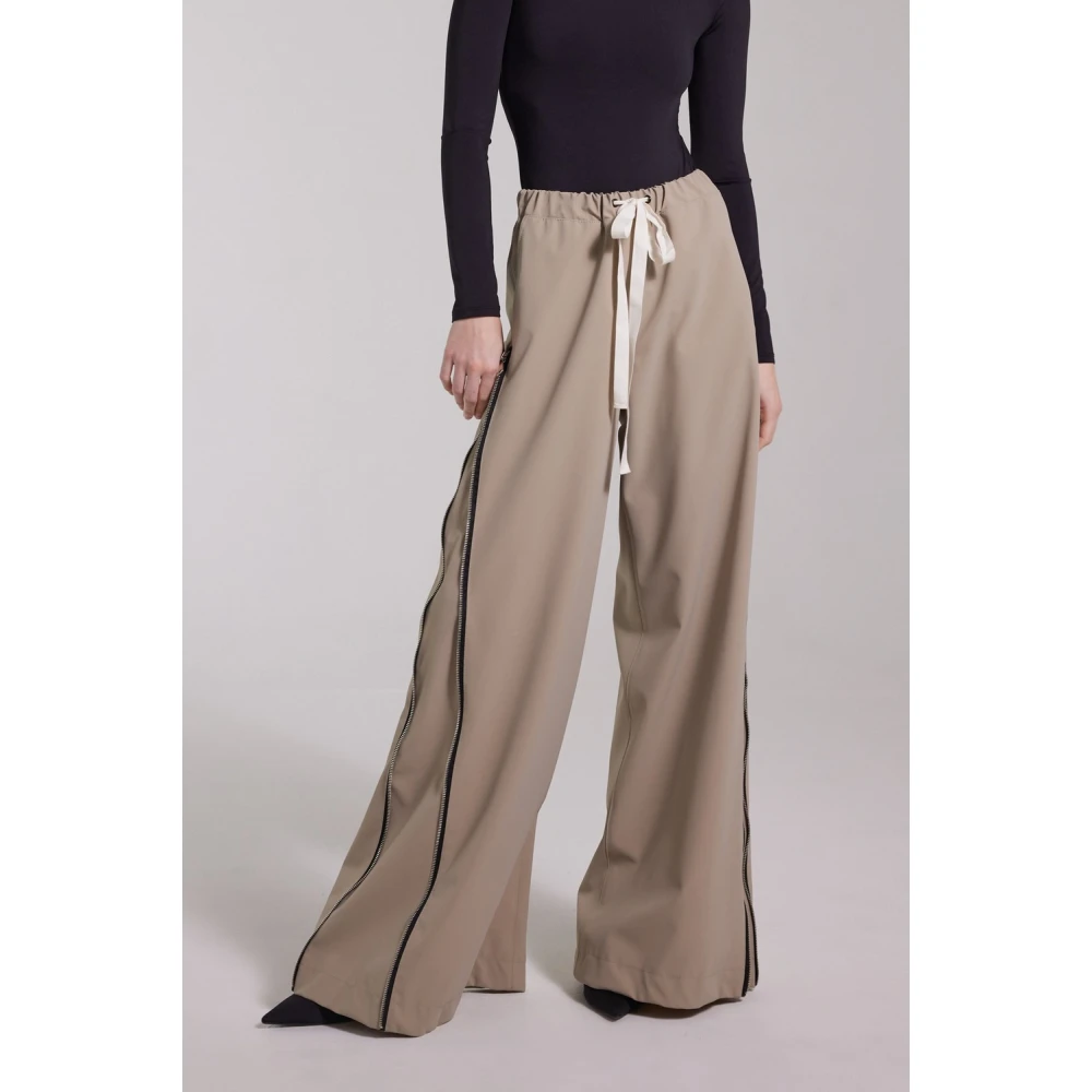 Stutterheim Waterdichte hoge taille regenbroek Beige Dames