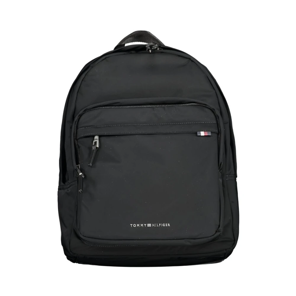 Tommy Hilfiger Uomo Nero Zaino Con Scomparto Per Laptop - Immagine 3