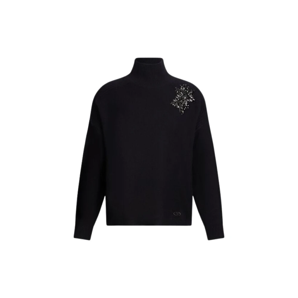 Liu Jo Donna Nero Maglione A Collo Alto