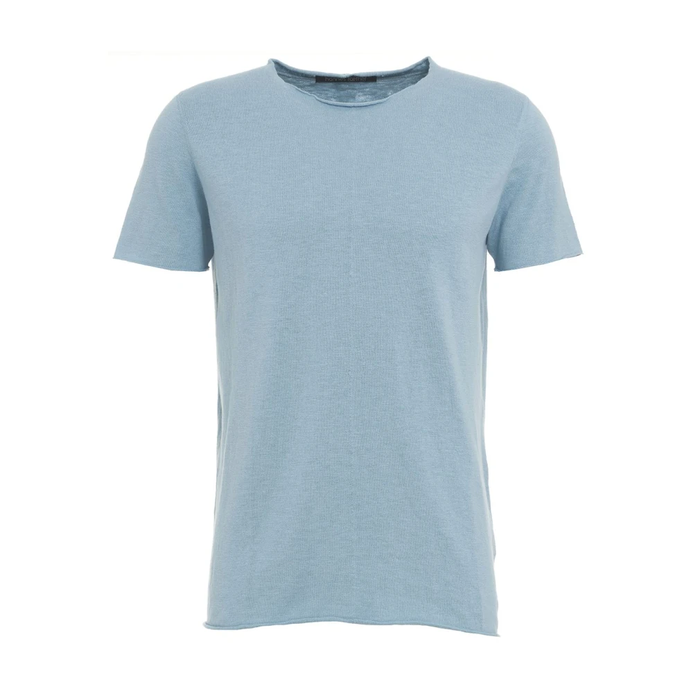Hannes Roether T-Shirts Blue Heren