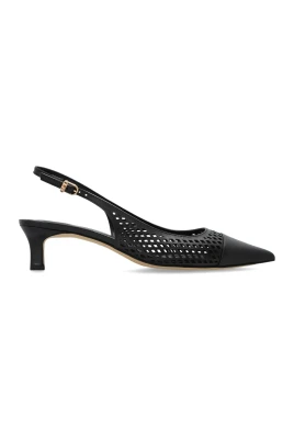 Amara Laser-Cut Lädersko med Slingback