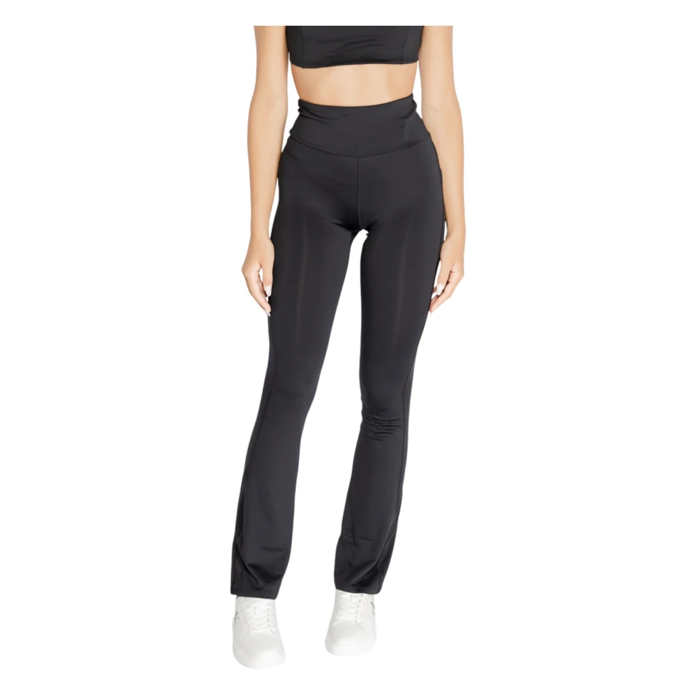 Calvin Klein Zwarte effen damesbroek herfst winter Black Dames
