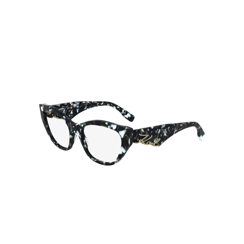 Karl Lagerfeld Black Glasses, Female, 54 Mm, Kl6189 016 Optical Frame