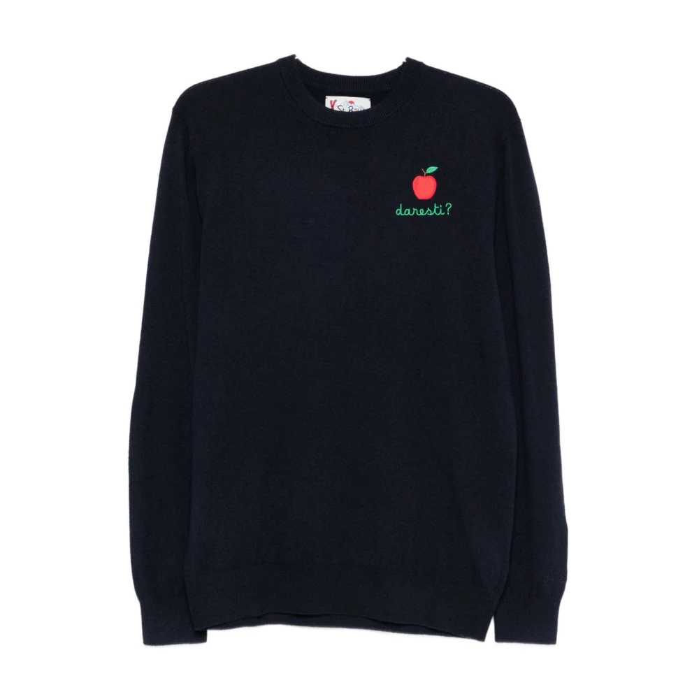 Mc2 Saint Barth Men's Light Heron Sweater