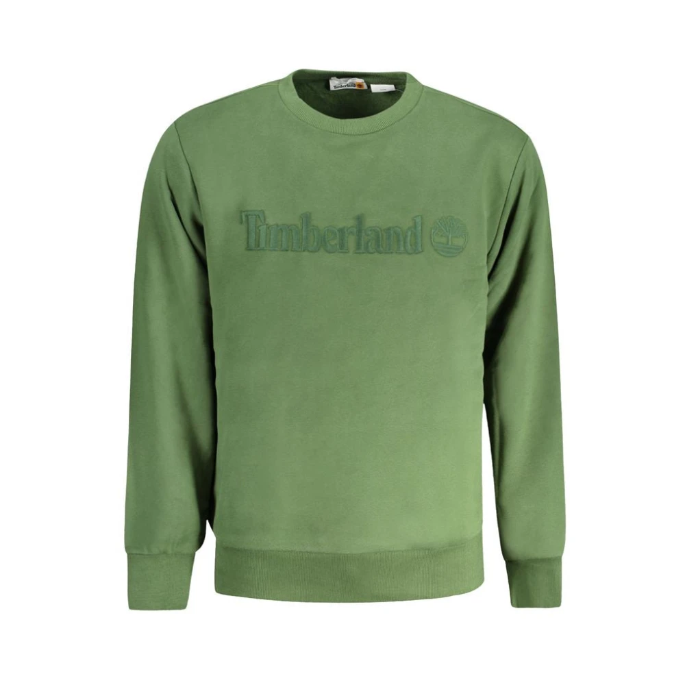 Timberland Groene Katoenen Trui Green Heren