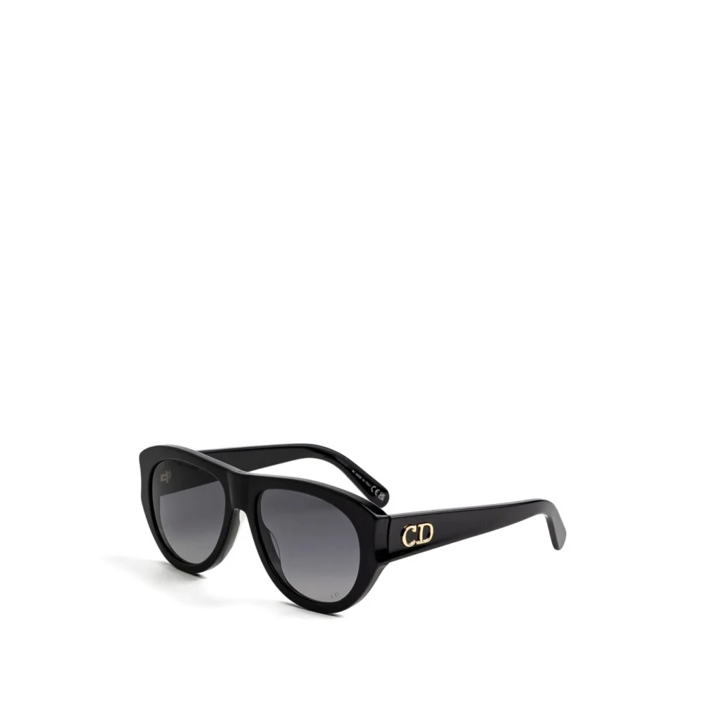 Dior Black Sunglasses, Female, 55 Mm, Glow A1i Sunglasses