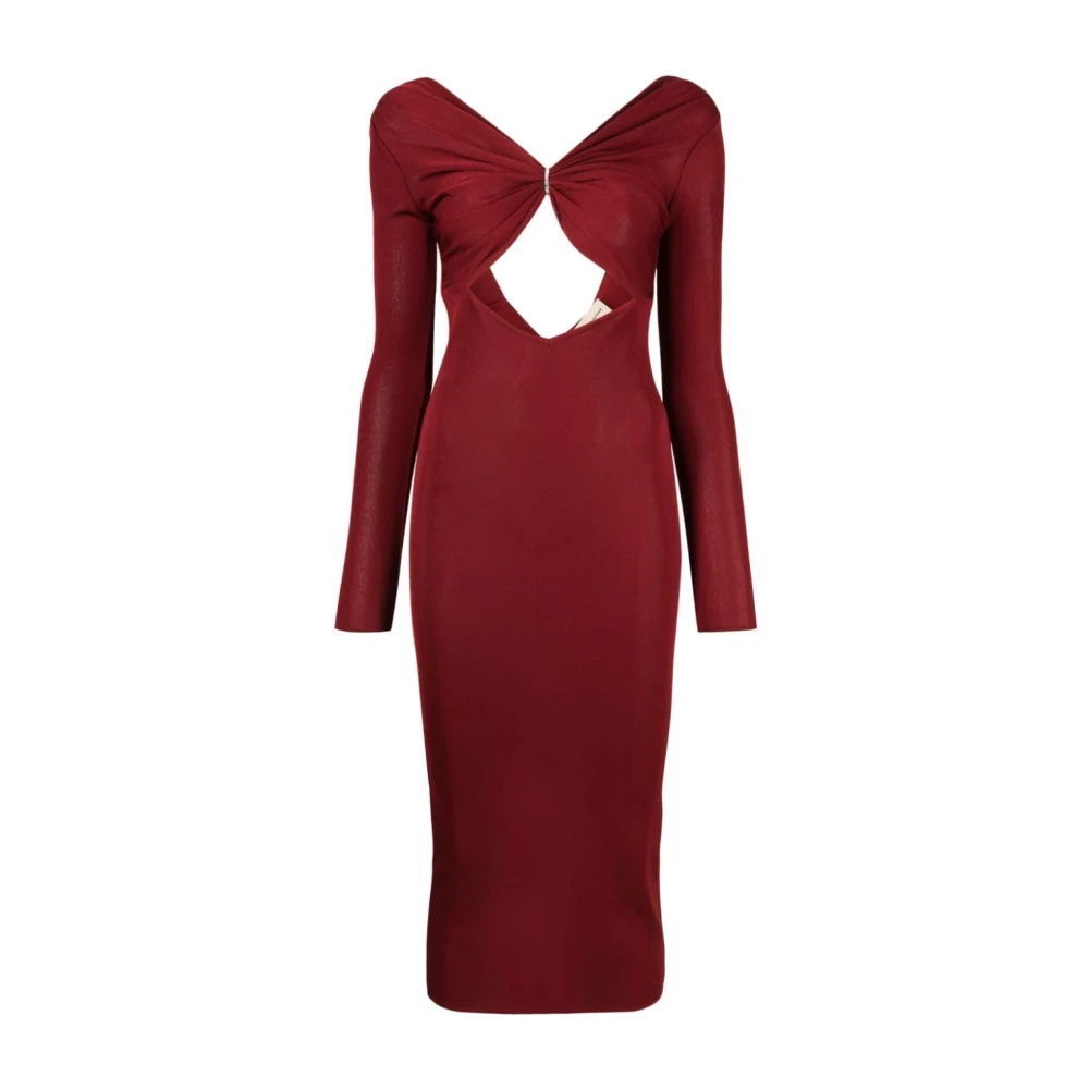 Alexandre Vauthier Summer Dresses Red Dames