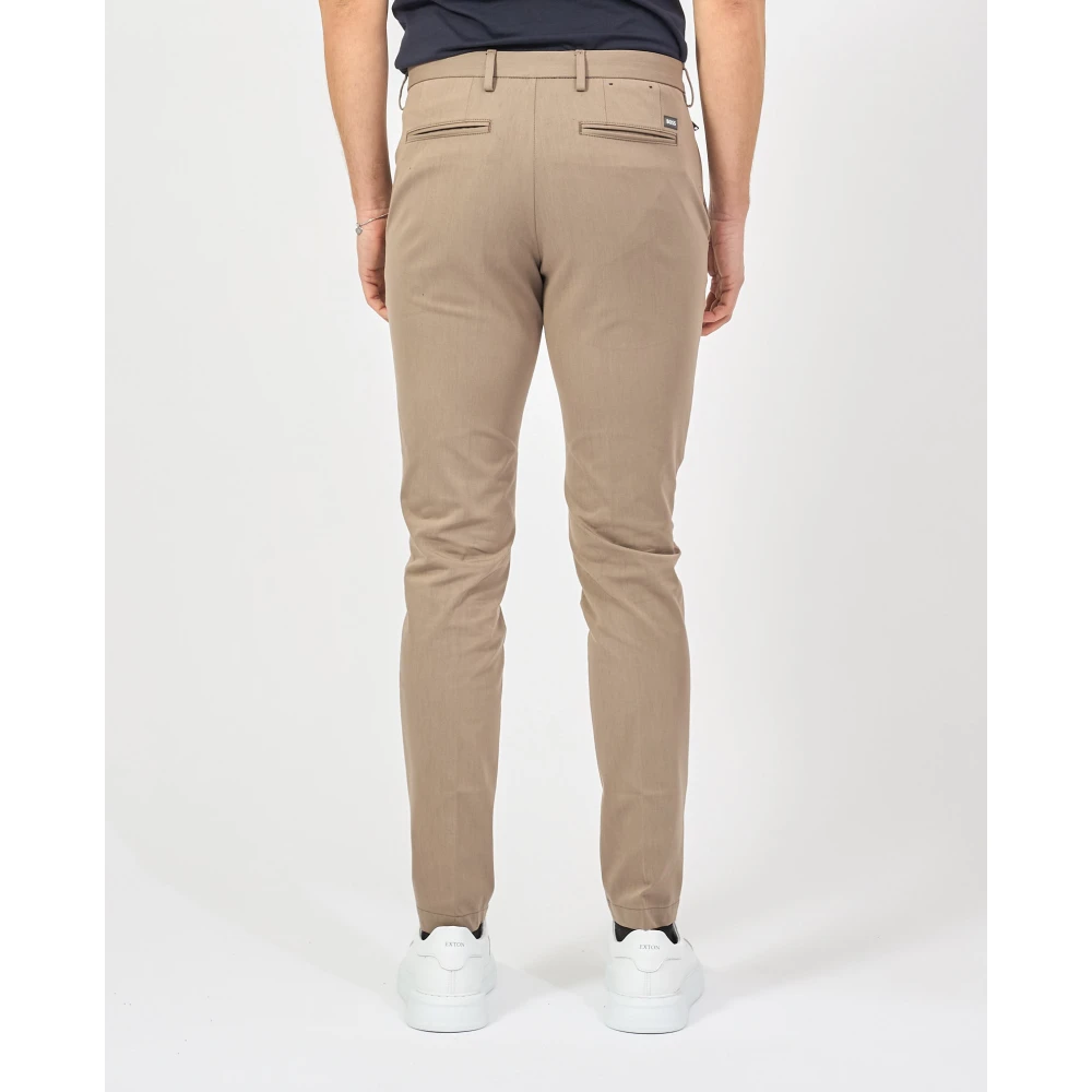 Hugo Boss Groene Slim Fit Broek Kaito Green Heren