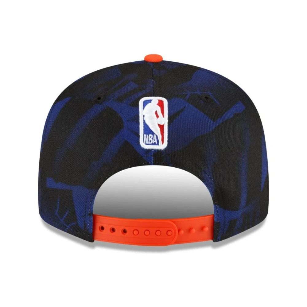 new era NBA ALT Cap Blauw Patched Logo Blue Heren