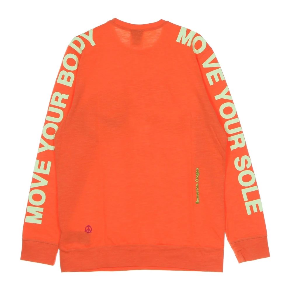 Nike Longsleeve Sports Top World Tour Orange Heren