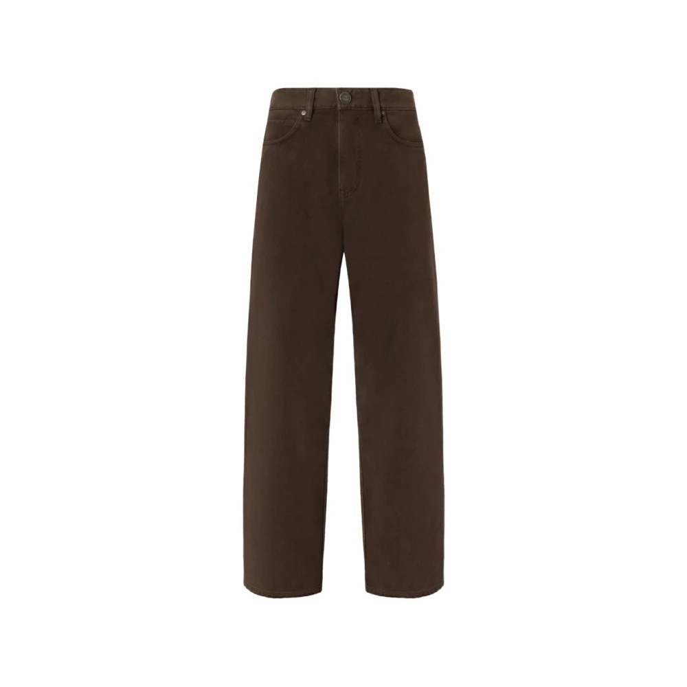 Pinko Brown Jeans - Female - Straight Fit Jeans - W25 - Jeans