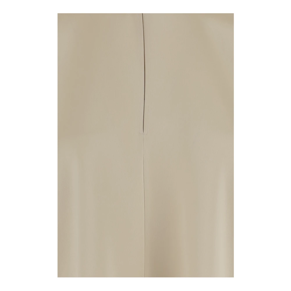 By Malene Birger Satijnen Blouse met Wijde Mouwen By Herenne Birger Beige Dames