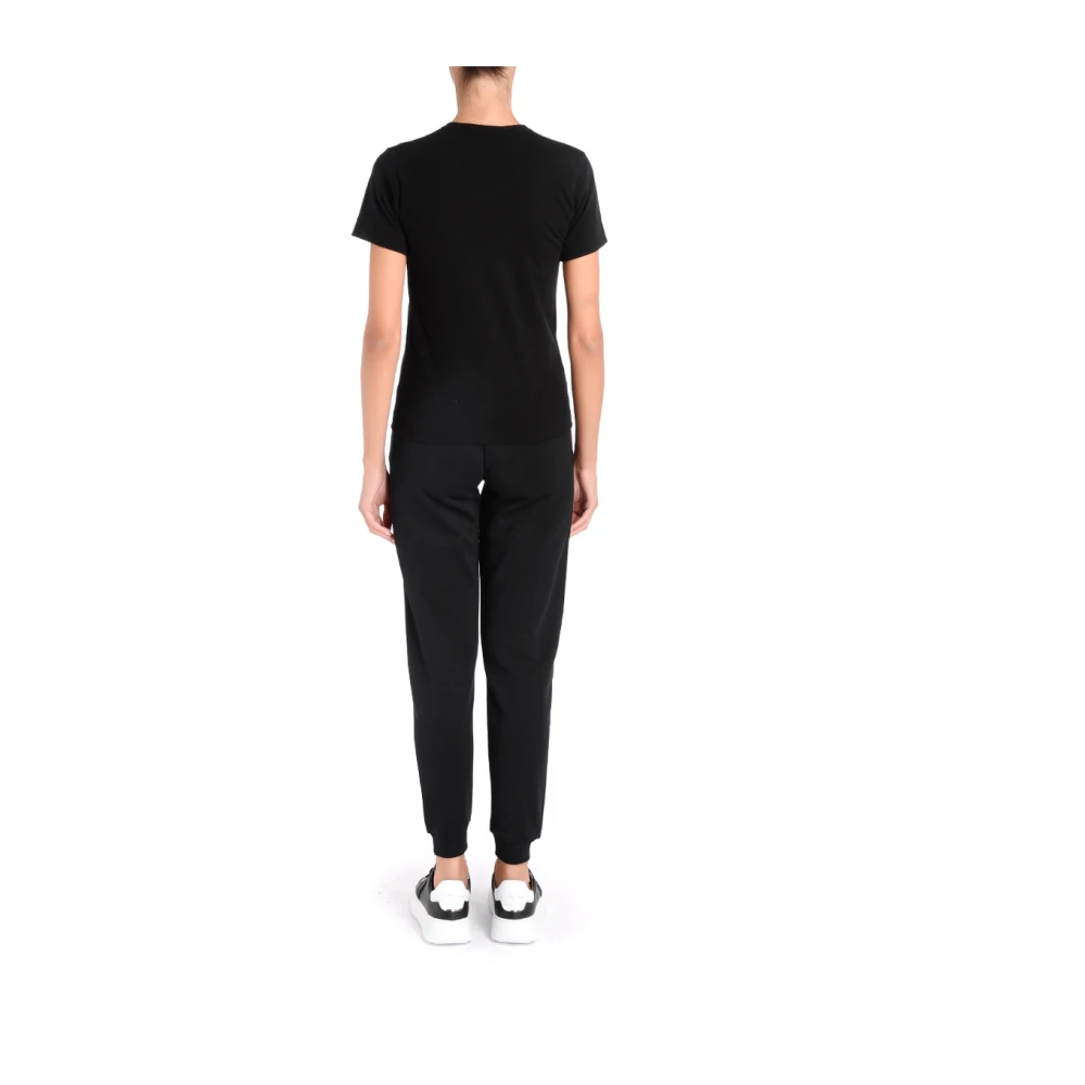 Comme des Garçons Play Zwarte T-shirt met hart voor dames Black Dames