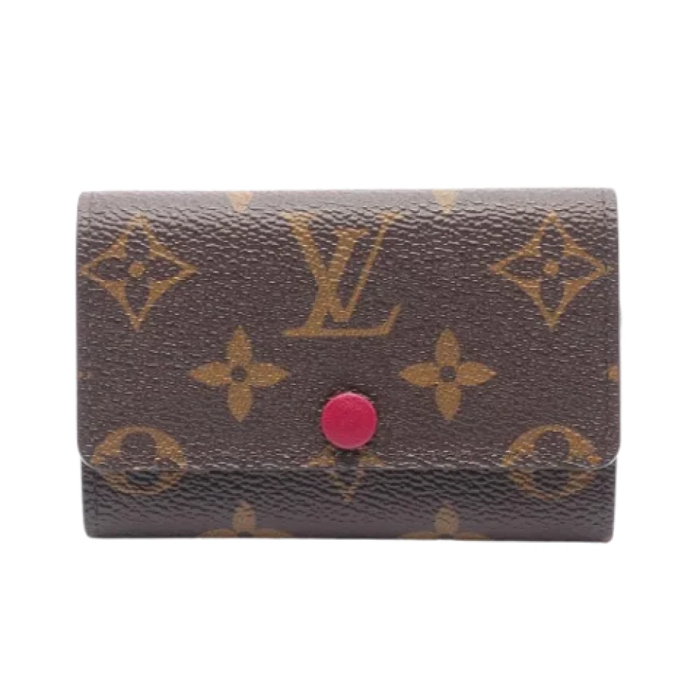 Louis Vuitton Vintage Pre-owned Leather key-holders Pink Dames