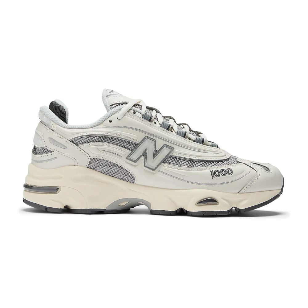 New Balance Men's Beige Sneakers, 4 Uk, Reflective Trainers With Abzorb Cushioning